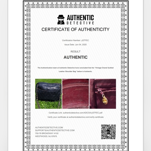 Vintage Chanel Black Quilted Lambskin Camera Bag Gold Chain - Picture 8 of 16